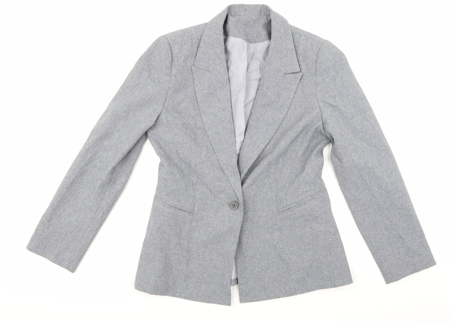 NL Collection Womens Grey   Jacket Suit Jacket Size 12