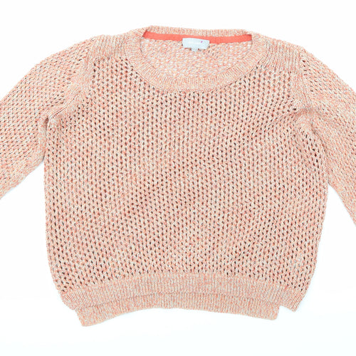 Per Una Womens Pink  Knit Pullover Jumper Size 12