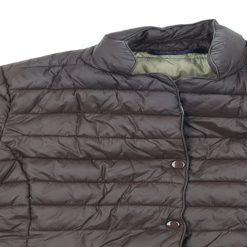 Preworn Womens Brown   Jacket Coat Size L