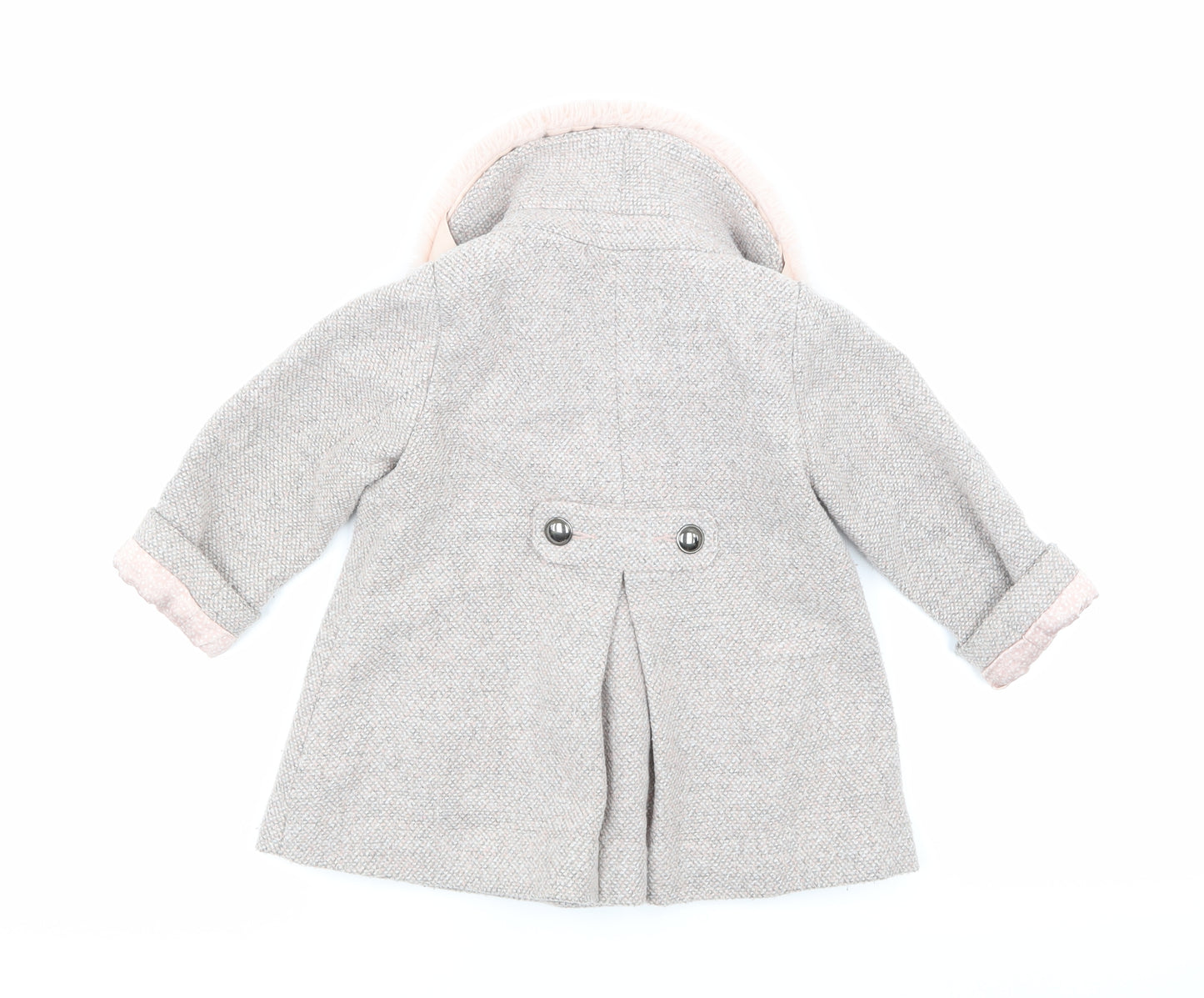 Marks and Spencer Girls Pink   Jacket Coat Size 18-24 Months