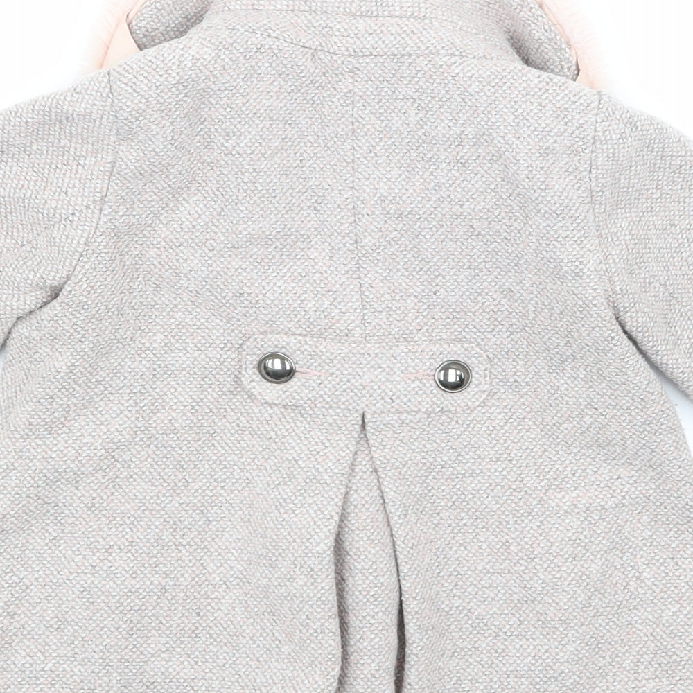 Marks and Spencer Girls Pink   Jacket Coat Size 18-24 Months