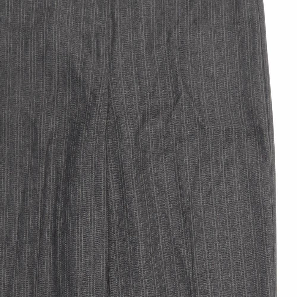 Marks and Spencer Womens Grey   Trousers  Size 10 L29 in