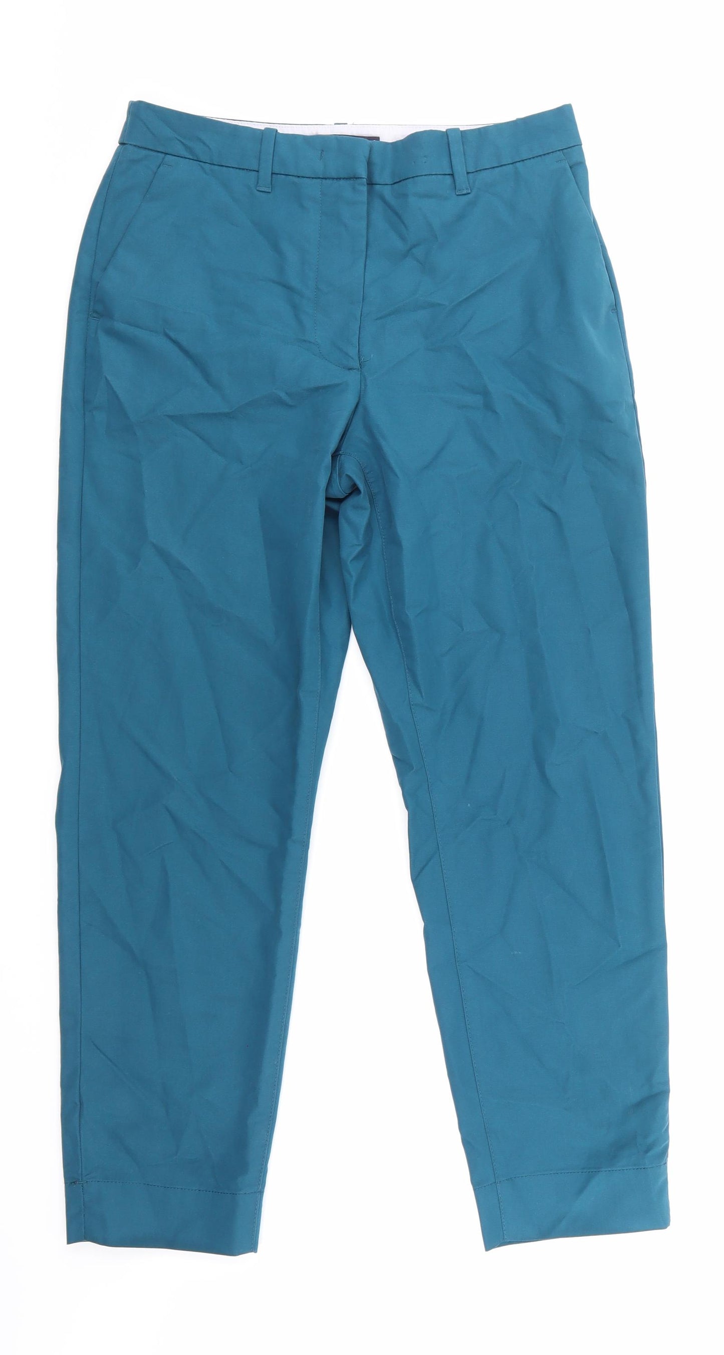 Marks and Spencer Womens Blue   Trousers  Size 8 L23 in