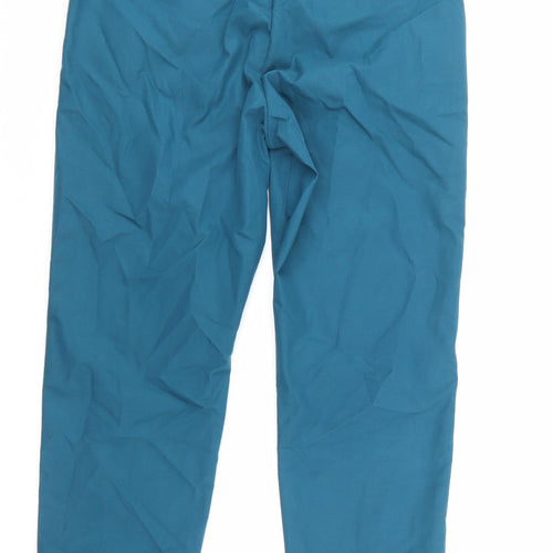 Marks and Spencer Womens Blue   Trousers  Size 8 L23 in