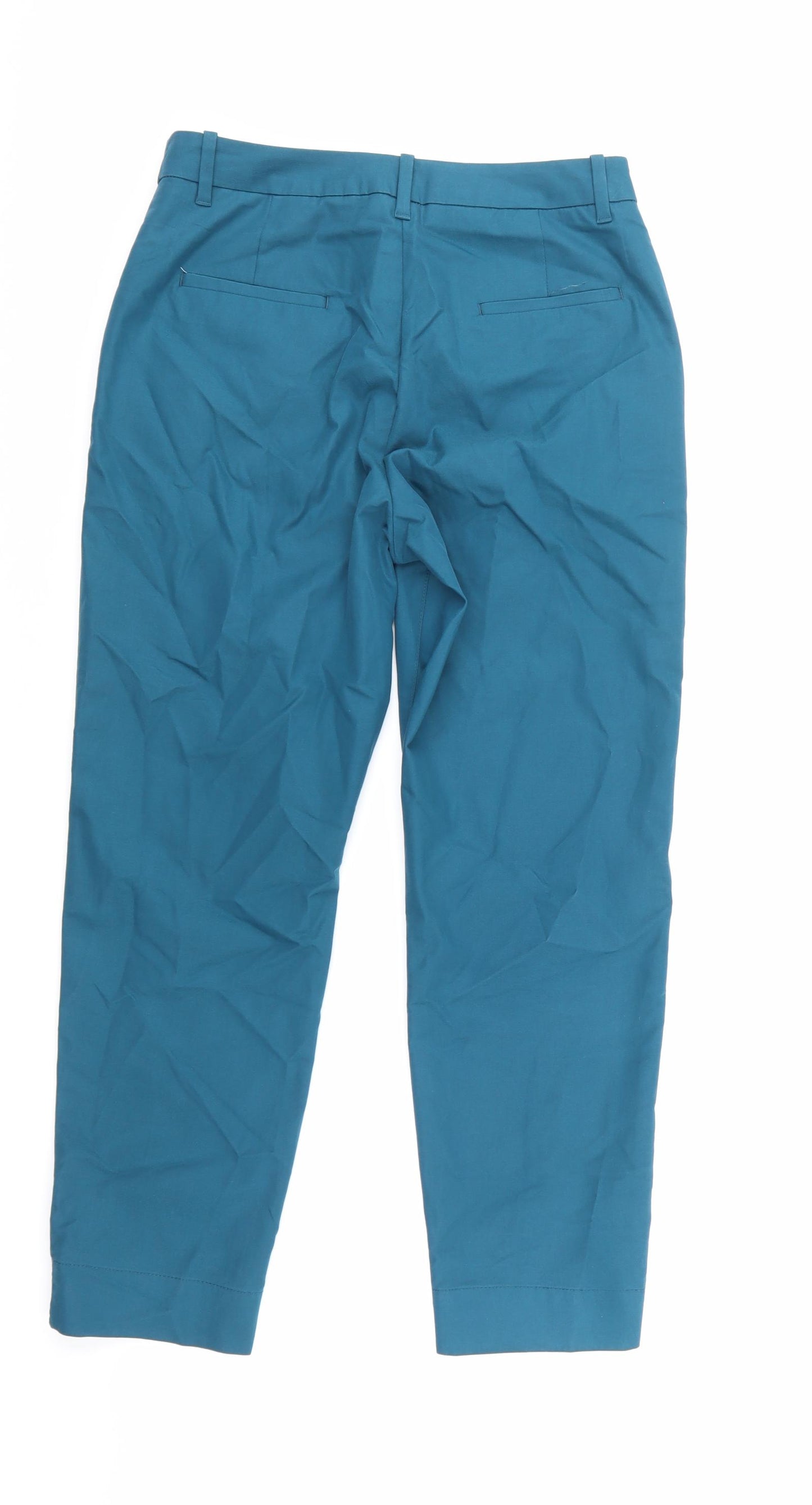Marks and Spencer Womens Blue   Trousers  Size 8 L23 in