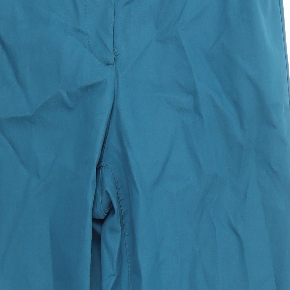 Marks and Spencer Womens Blue   Trousers  Size 8 L23 in