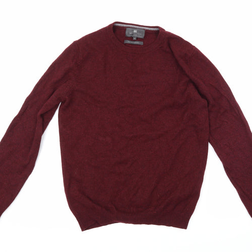 Marks and Spencer Mens Purple  Knit Pullover Jumper Size M