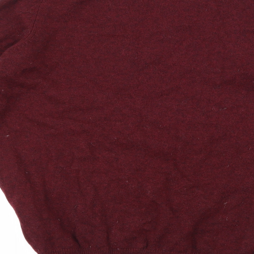 Marks and Spencer Mens Purple  Knit Pullover Jumper Size M