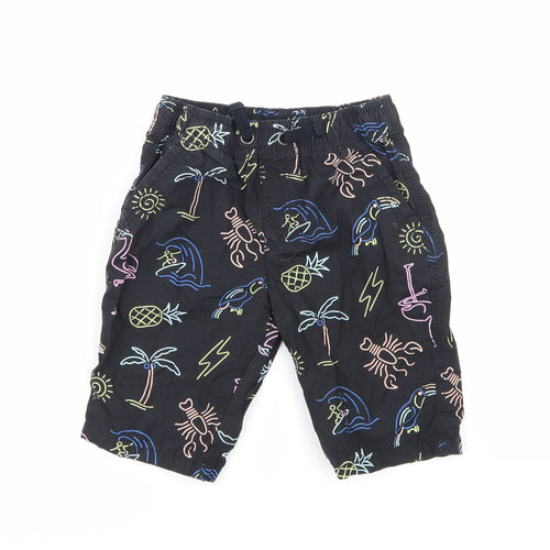TU Boys Black   Chino Shorts Size 5 Years - Swim