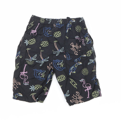 TU Boys Black   Chino Shorts Size 5 Years - Swim