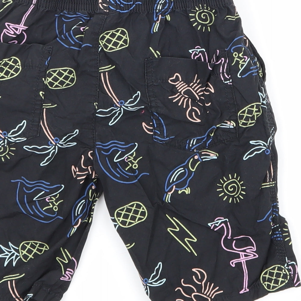 TU Boys Black   Chino Shorts Size 5 Years - Swim