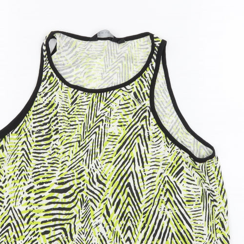 New Look Womens Green   Basic Tank Size 12