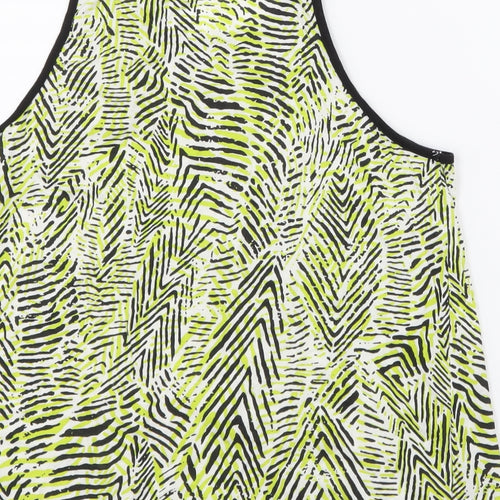 New Look Womens Green   Basic Tank Size 12