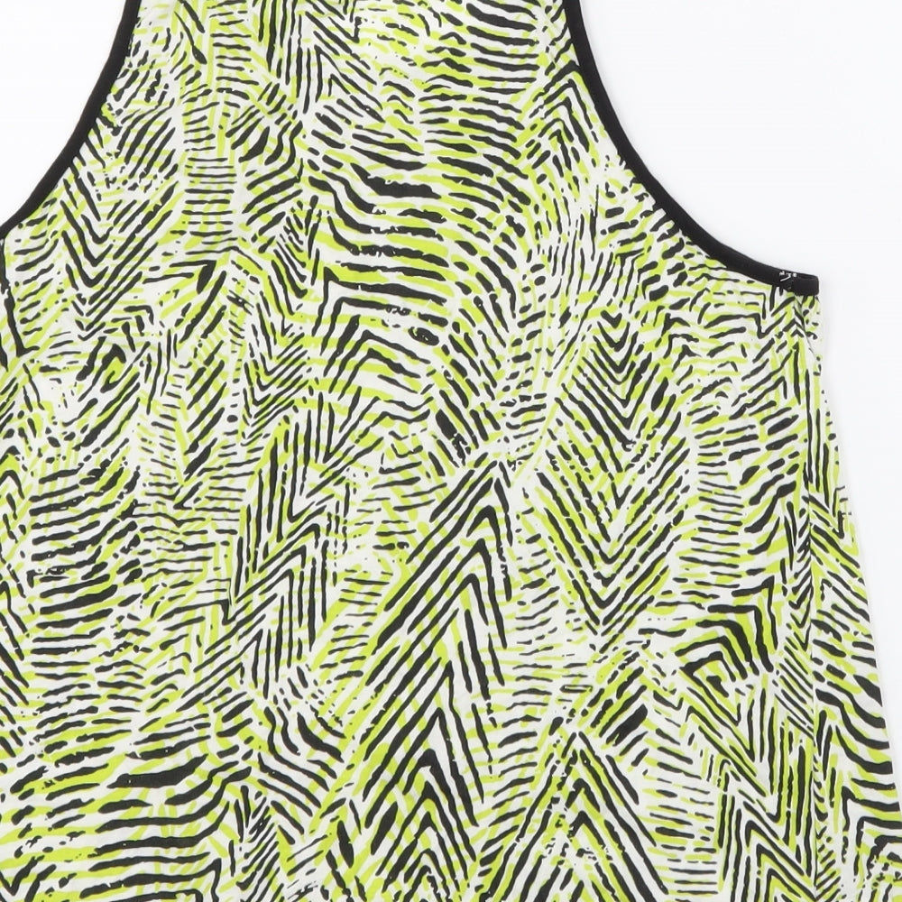 New Look Womens Green   Basic Tank Size 12