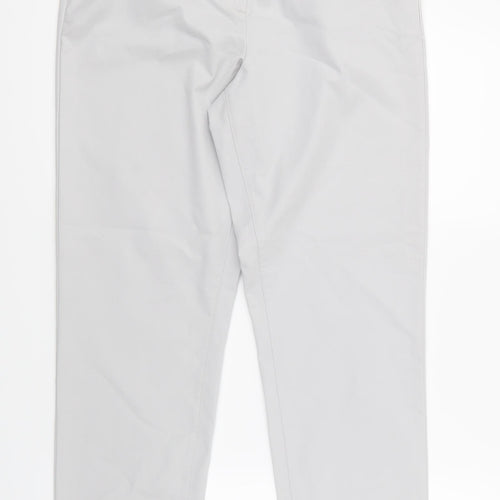 Marks and Spencer Womens Grey   Trousers  Size 10 L28 in