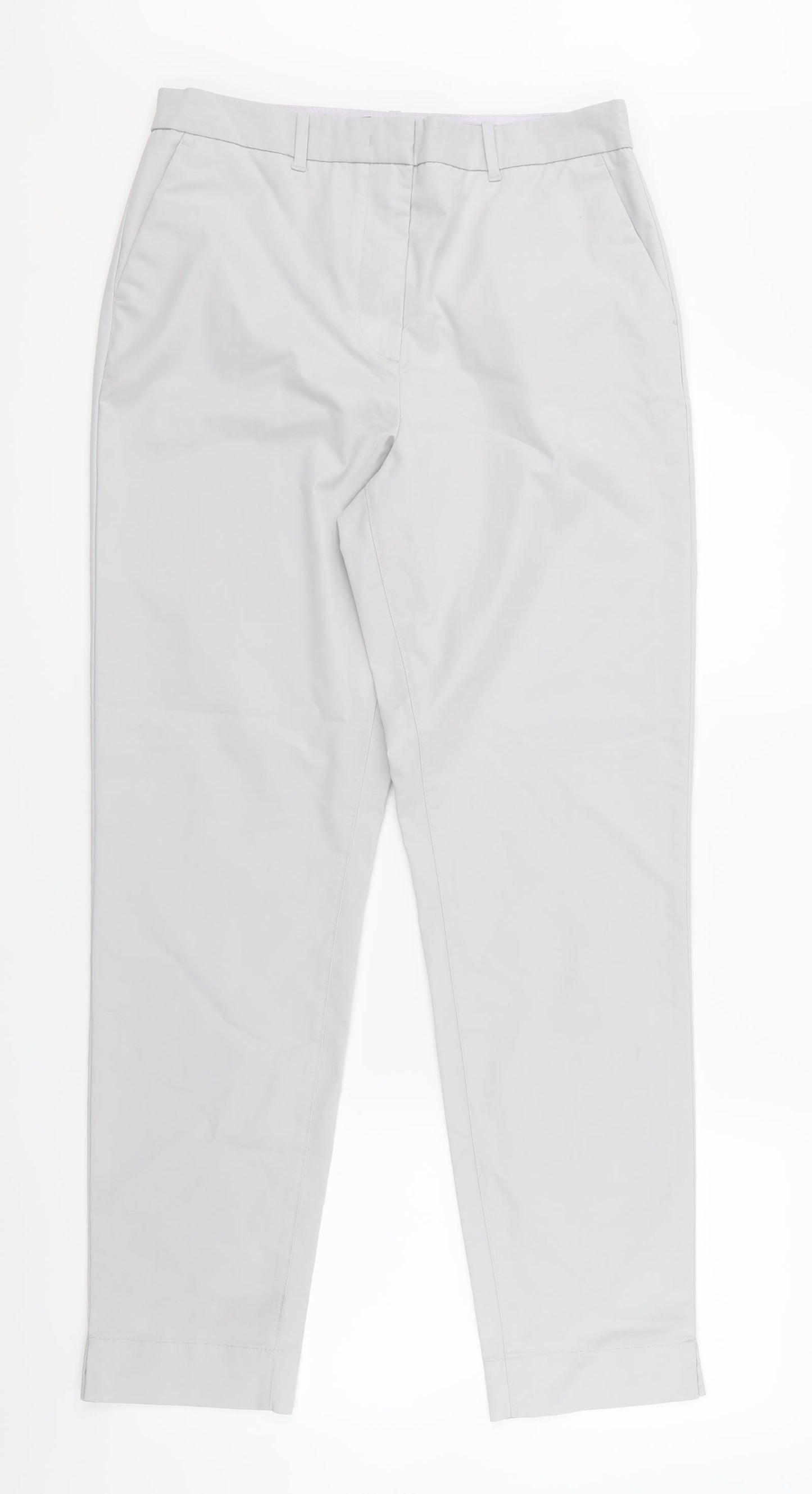 Marks and Spencer Womens Grey   Trousers  Size 10 L28 in