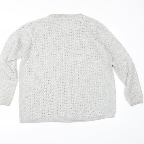 EWM Womens Grey    Jumper Size L