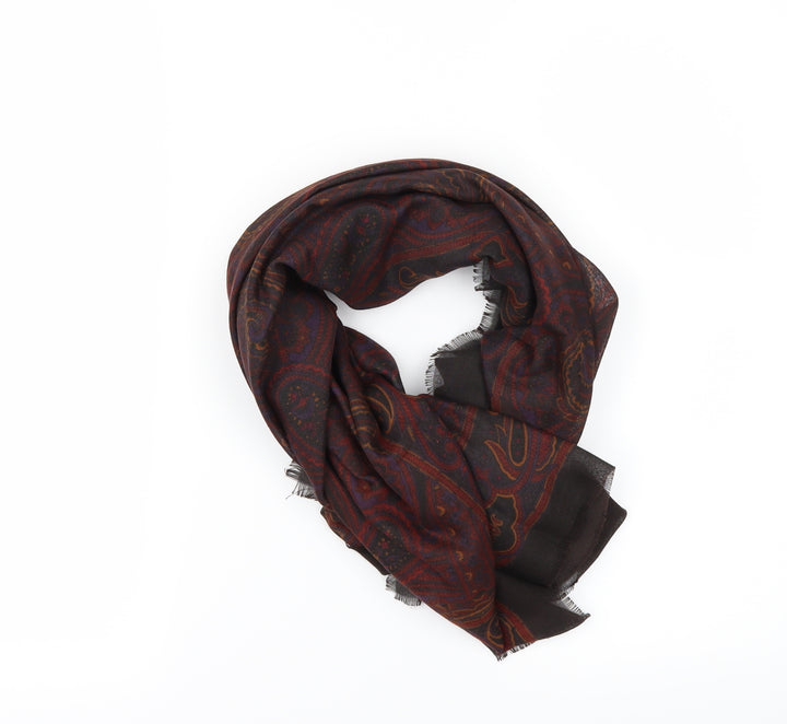Tie Rack Unisex Black Geometric  Scarf