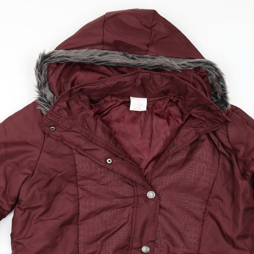Anne De Lancay Womens Red   Jacket  Size S