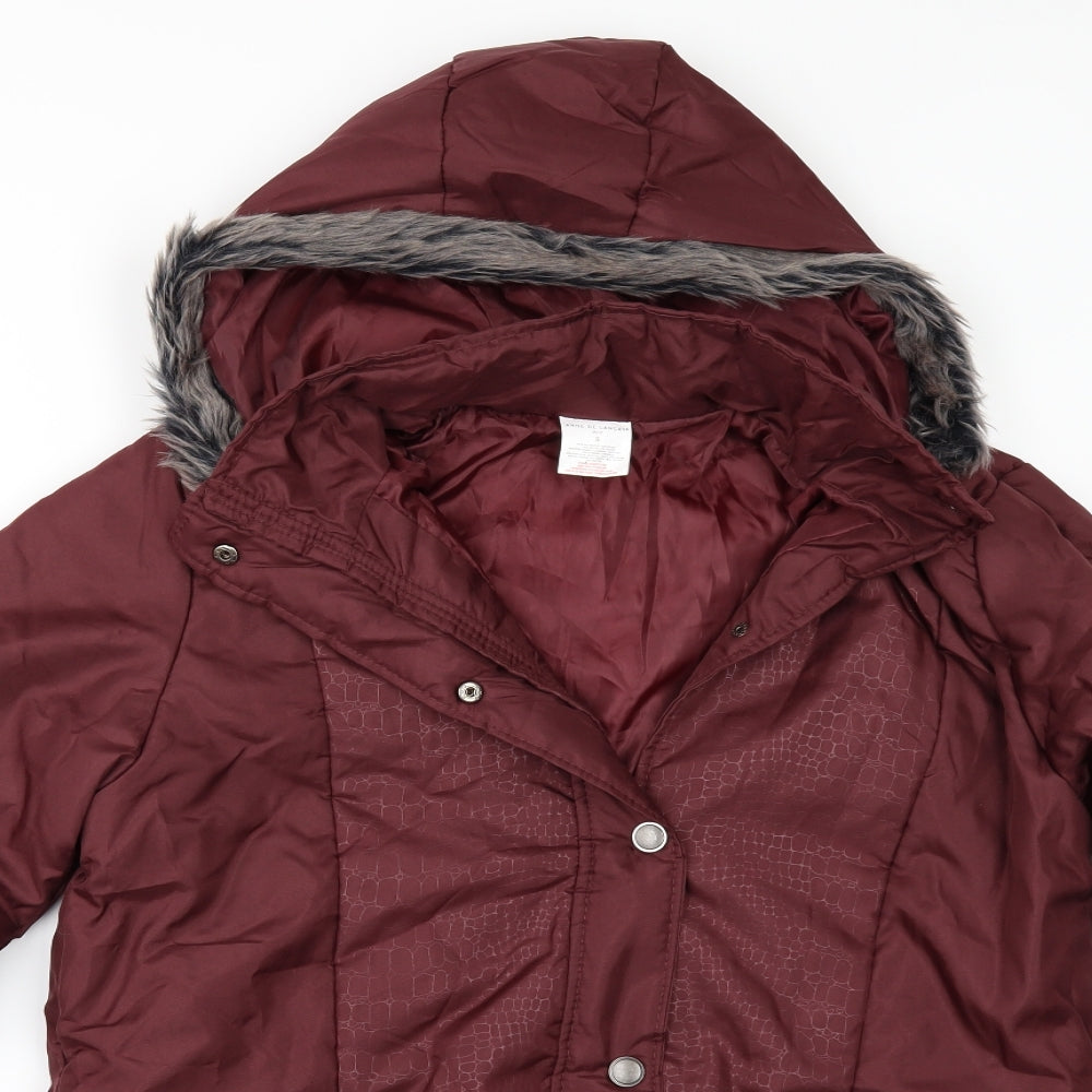 Anne De Lancay Womens Red   Jacket  Size S