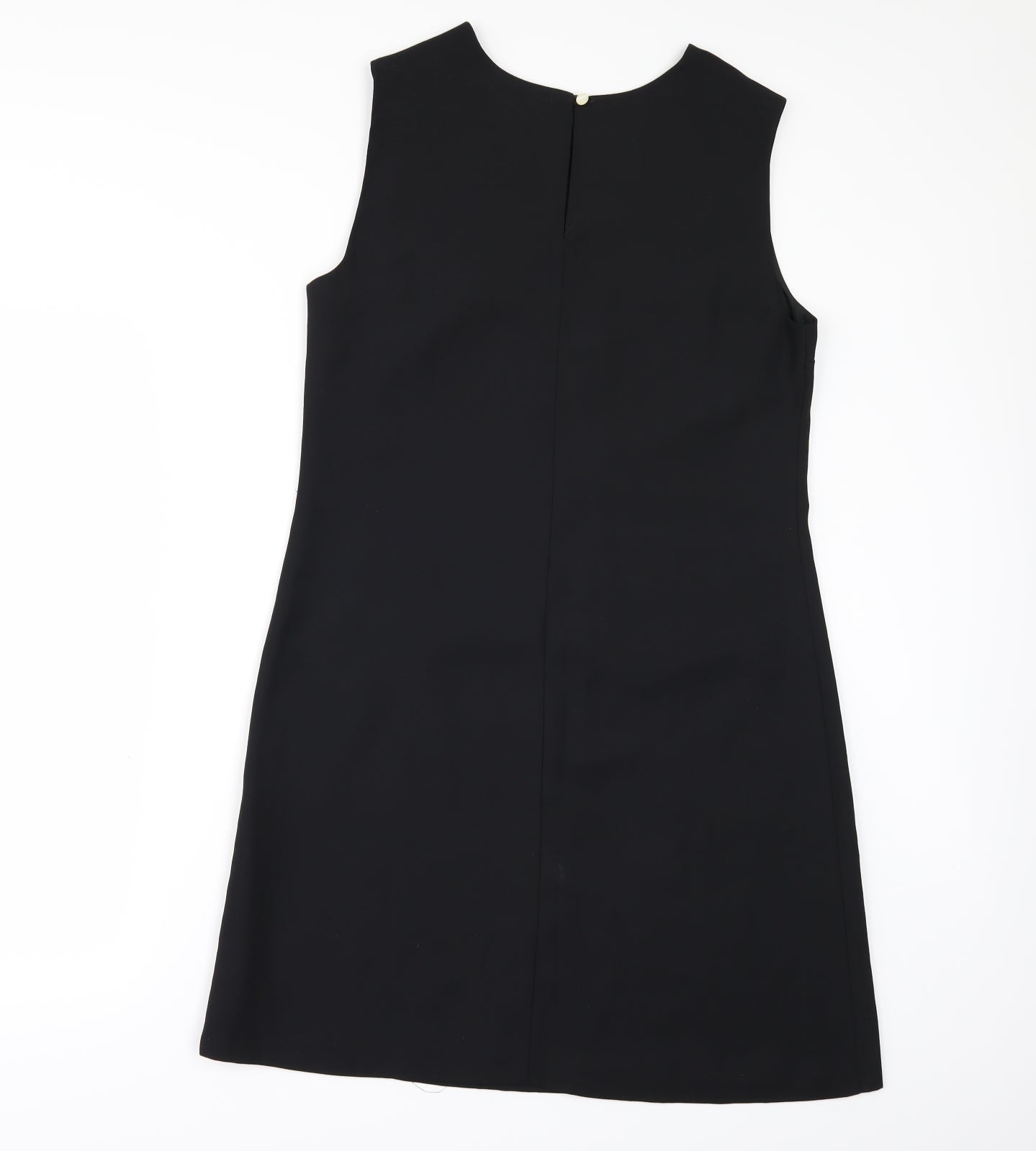 REFEREUCES Womens Black   Pinafore/Dungaree Dress  Size 10