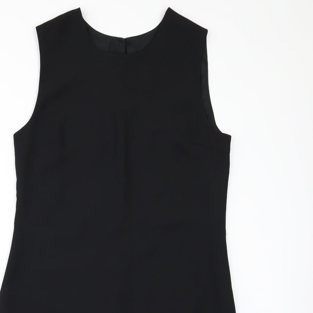 REFEREUCES Womens Black   Pinafore/Dungaree Dress  Size 10