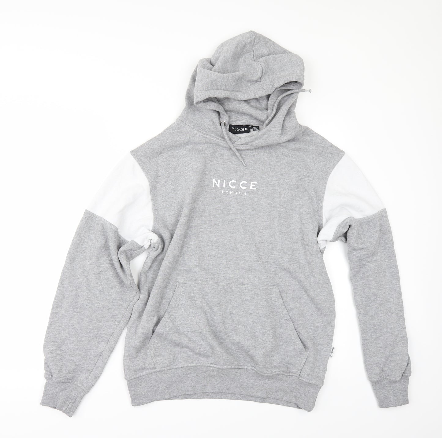 NICCE London Womens Grey   Pullover Hoodie Size S