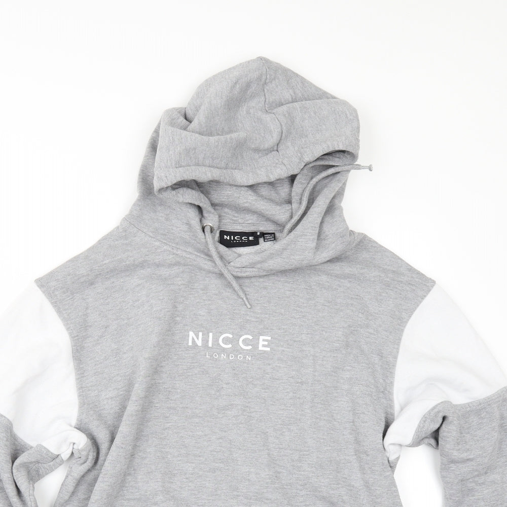NICCE London Womens Grey   Pullover Hoodie Size S