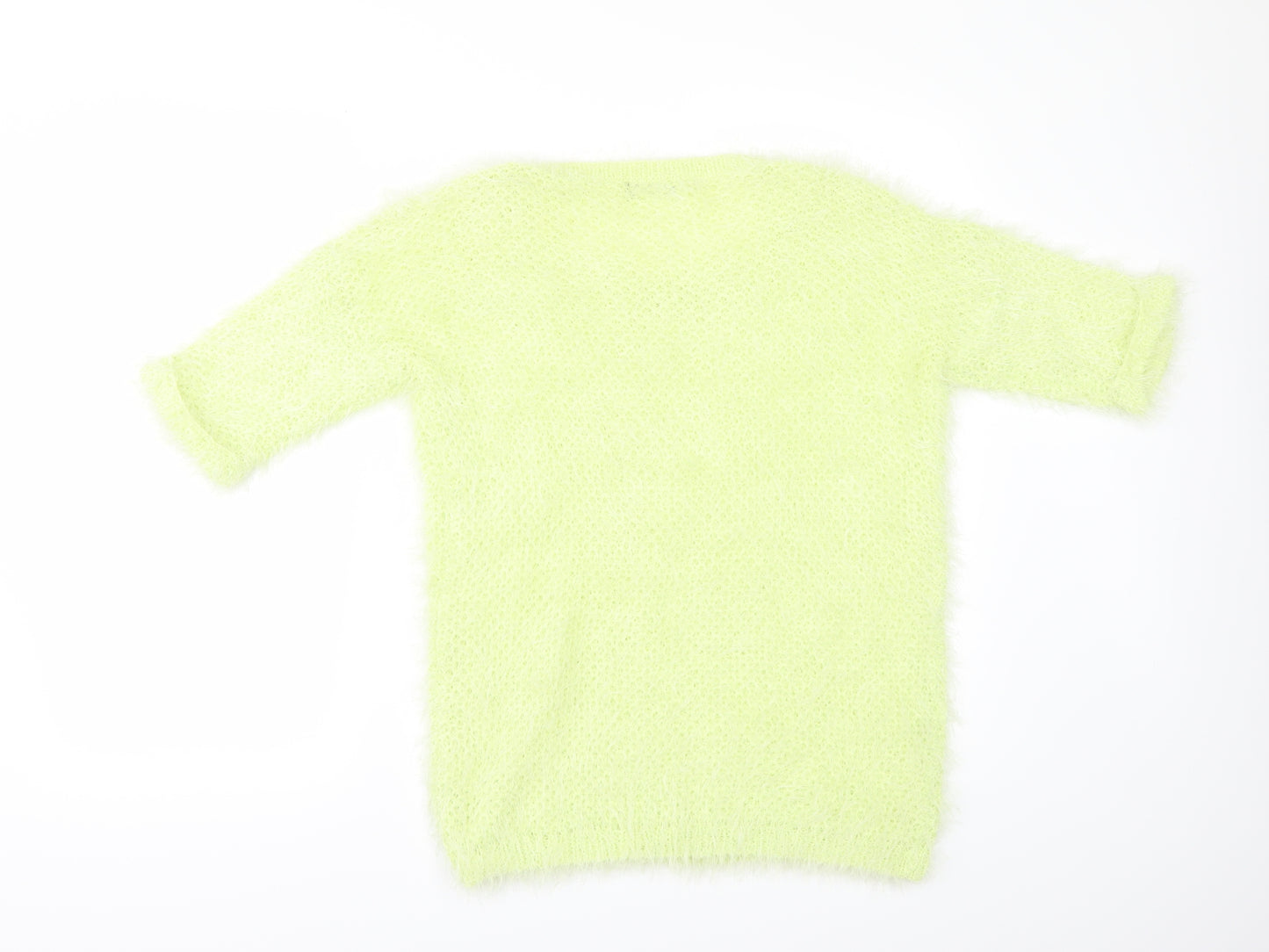 F&F Womens Yellow   Pullover Jumper Size 8