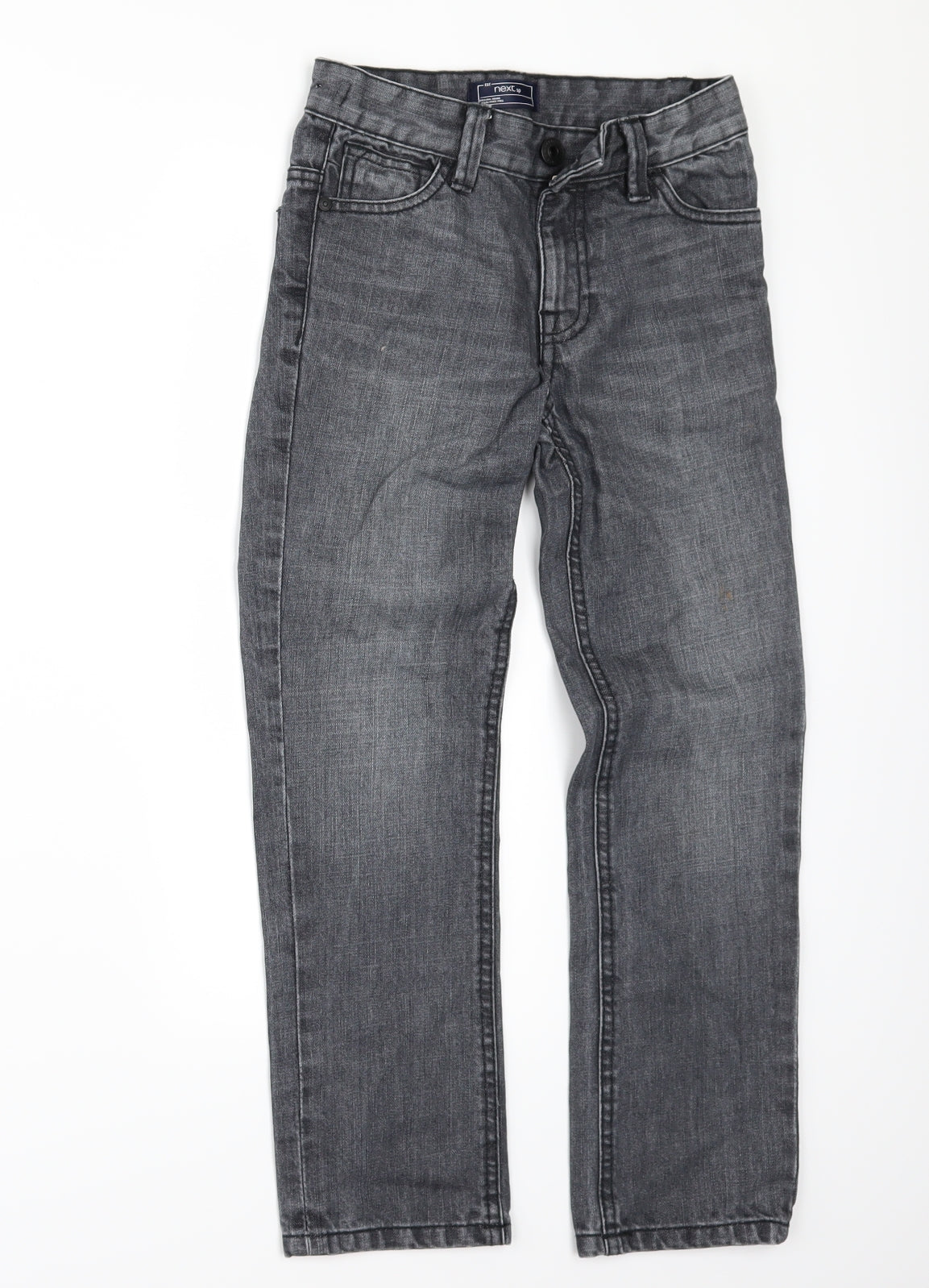 NEXT Girls Grey   Straight Jeans Size 9 Years