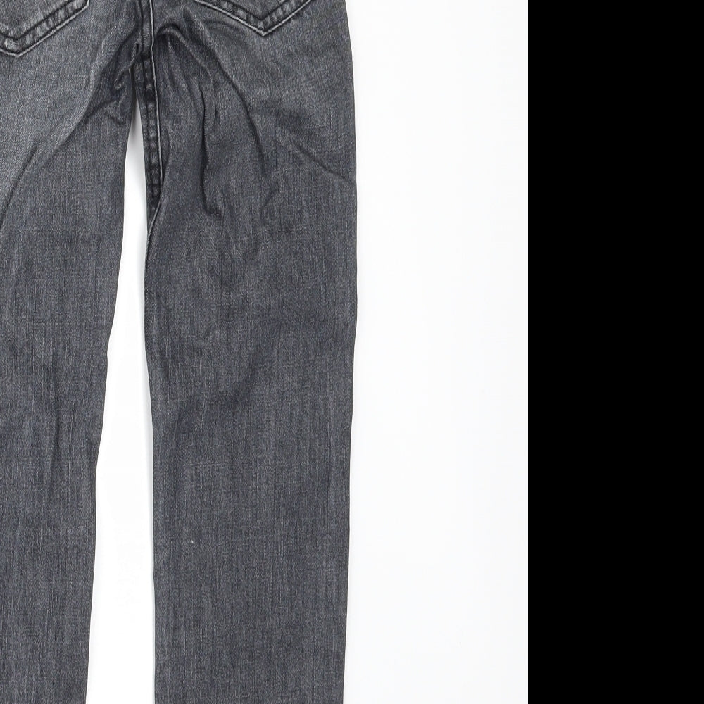 NEXT Girls Grey   Straight Jeans Size 9 Years