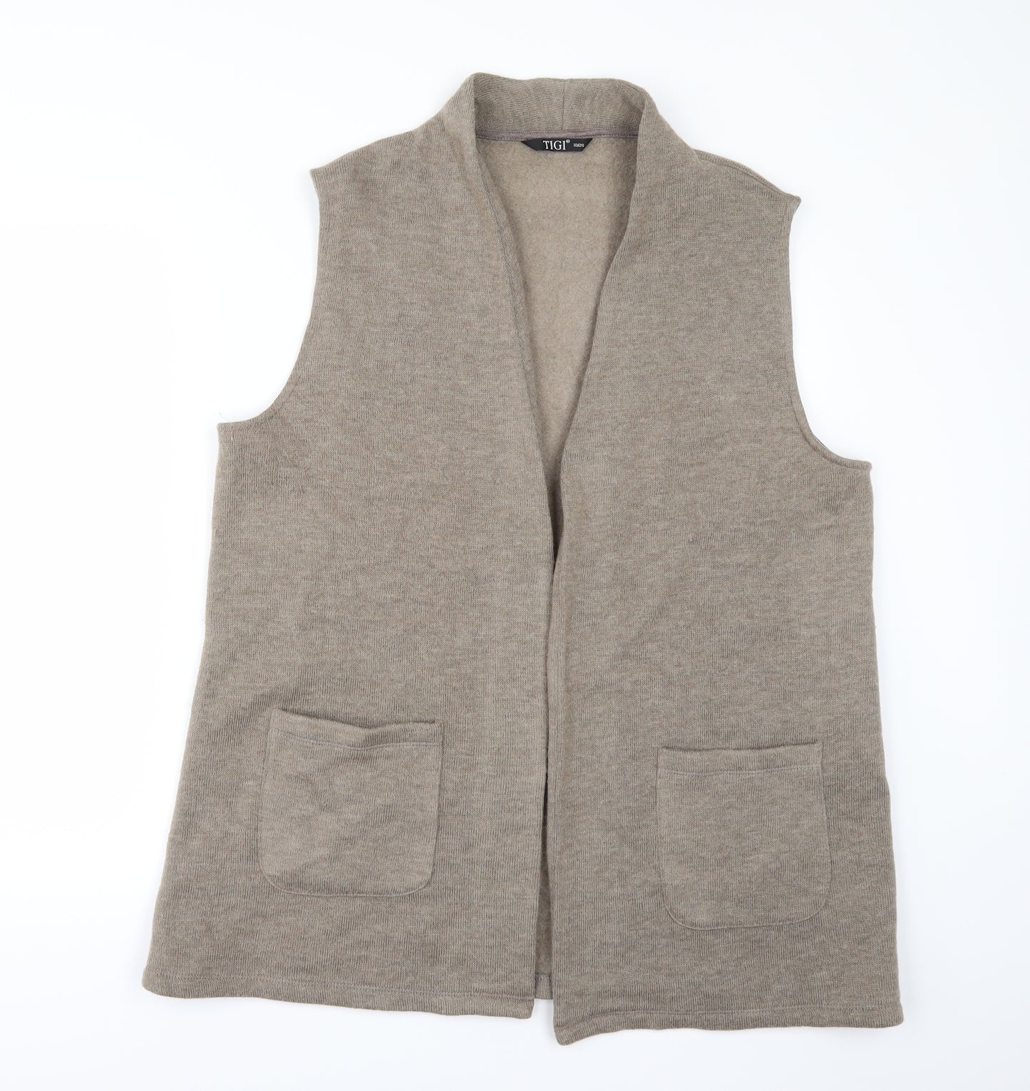 TIGI Womens Beige   Cardigan Jumper Size 20