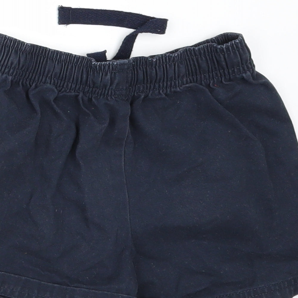 Marks and Spencer Boys Blue   Chino Shorts Size 3-4 Years