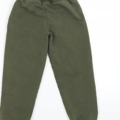 Emporio Armani Boys Green   Jogger Trousers Size 6 Years