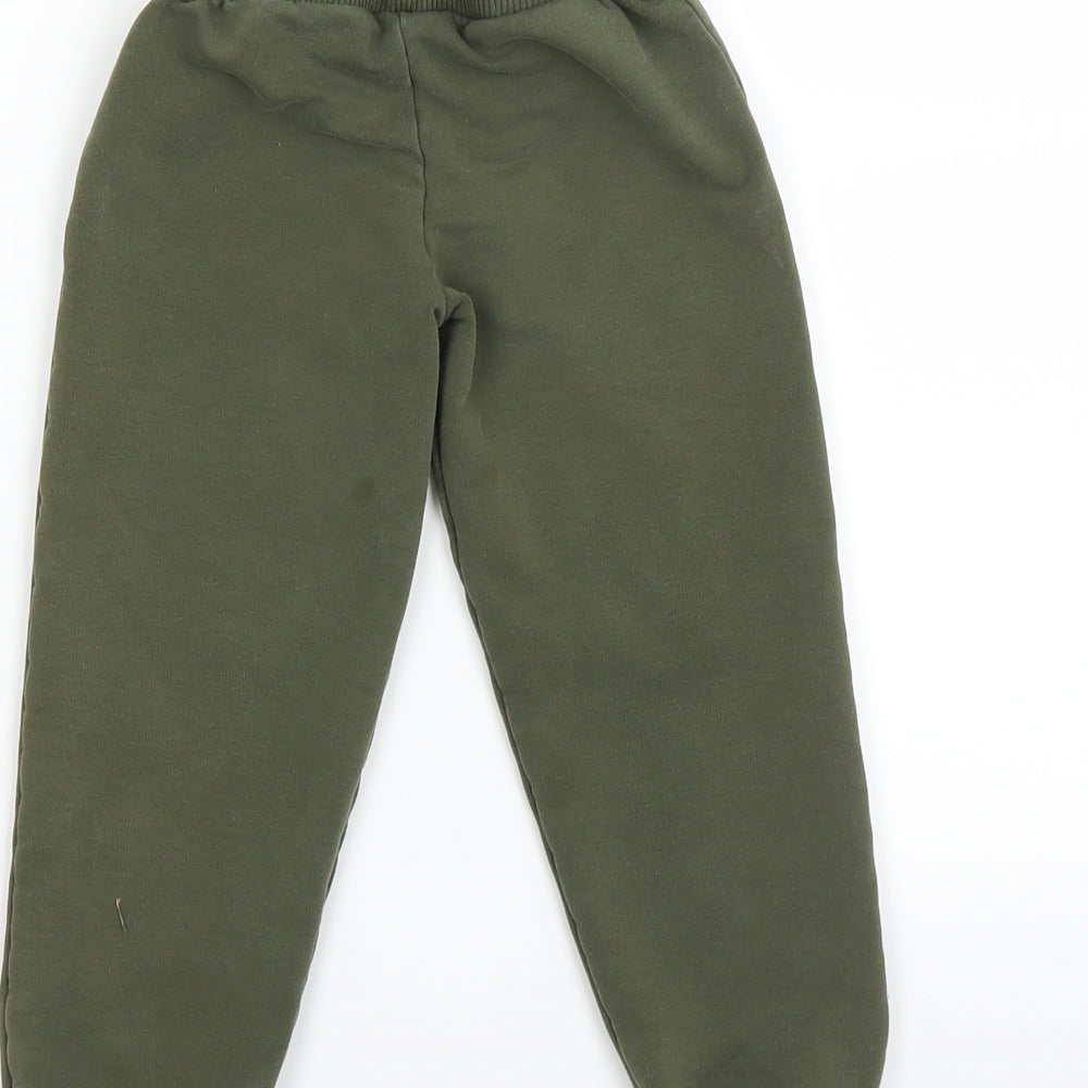 Emporio Armani Boys Green   Jogger Trousers Size 6 Years