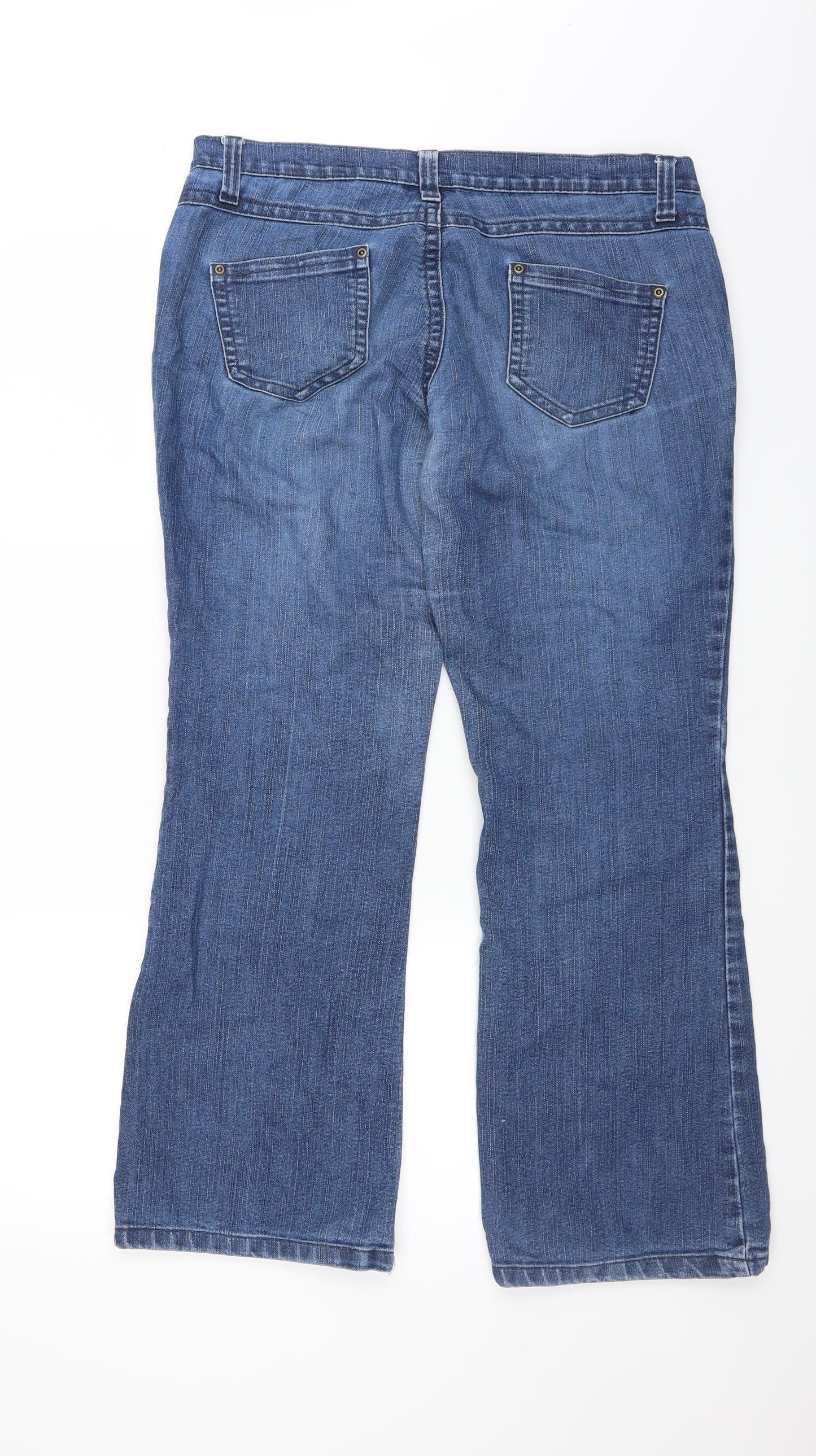Dorothy Perkins Womens Black   Straight Jeans Size 14 L29 in