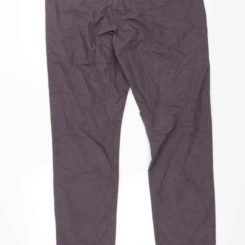 Ted Baker Mens Purple   Trousers  Size 36 in L30 in