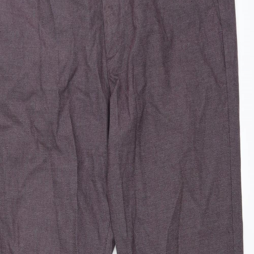 Ted Baker Mens Purple   Trousers  Size 36 in L30 in