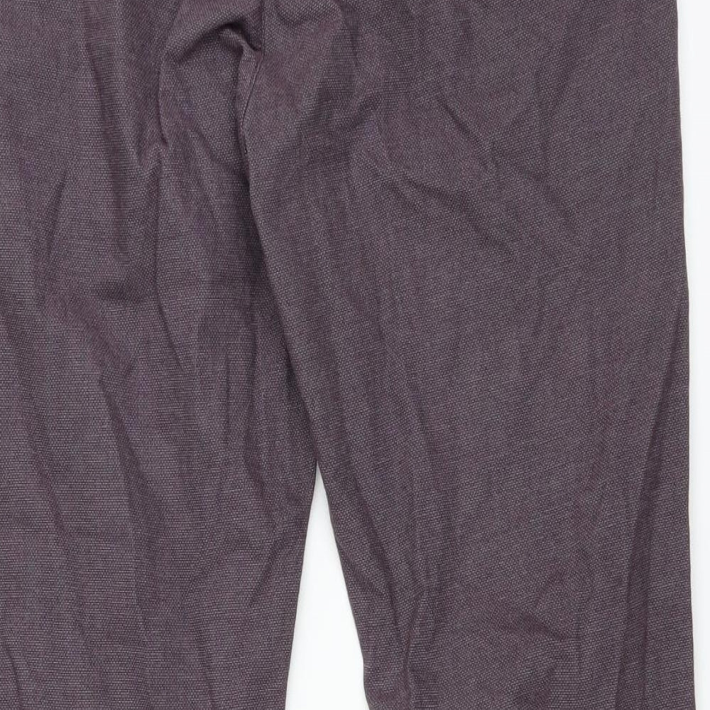 Ted Baker Mens Purple   Trousers  Size 36 in L30 in