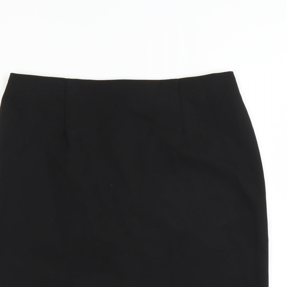 Marks and Spencer Girls Black   Straight & Pencil Skirt Size 14-15 Years