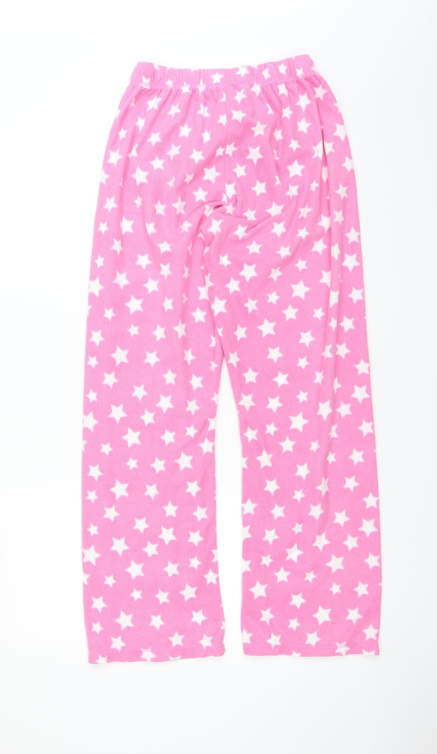Primark Womens Pink    Pyjama Pants Size 10  - Star pattern