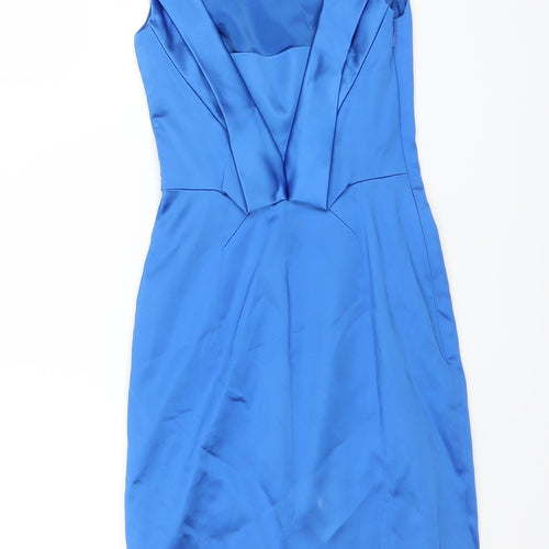 Karen Millen Womens Blue   Pencil Dress  Size 6