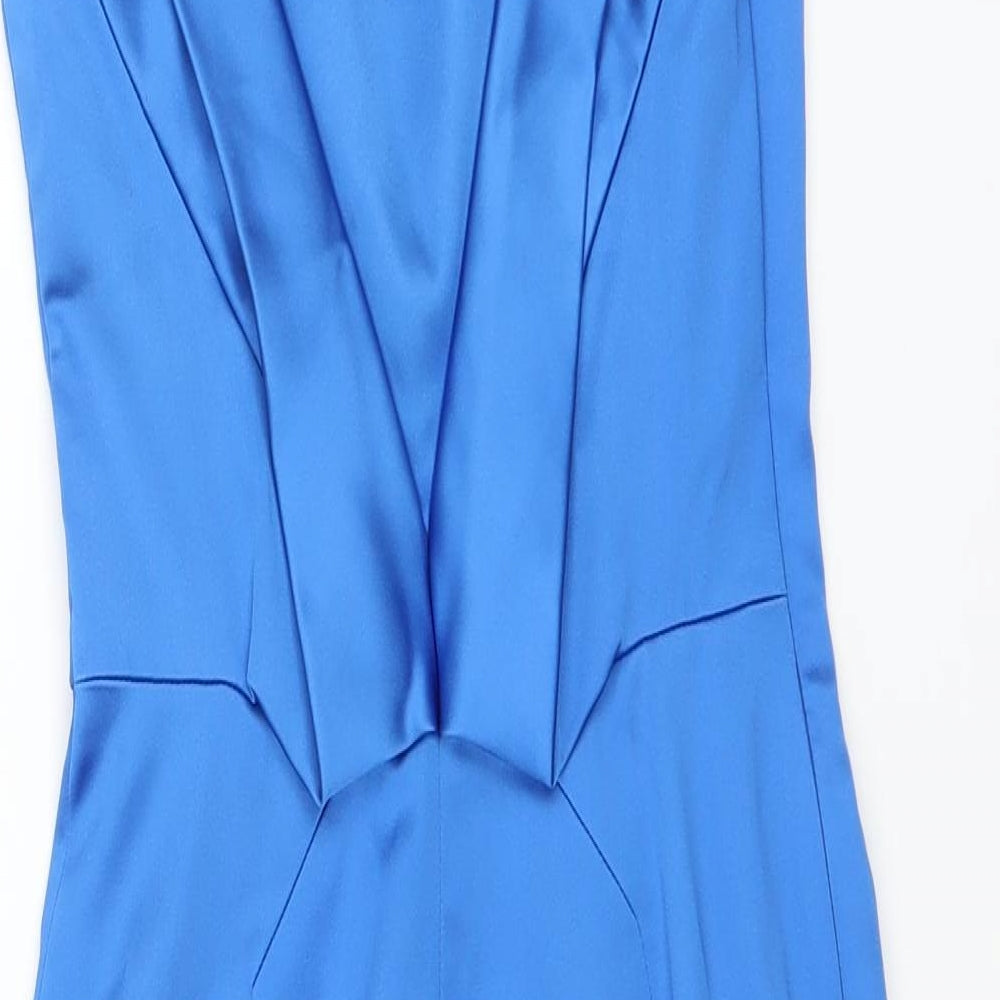 Karen Millen Womens Blue   Pencil Dress  Size 6