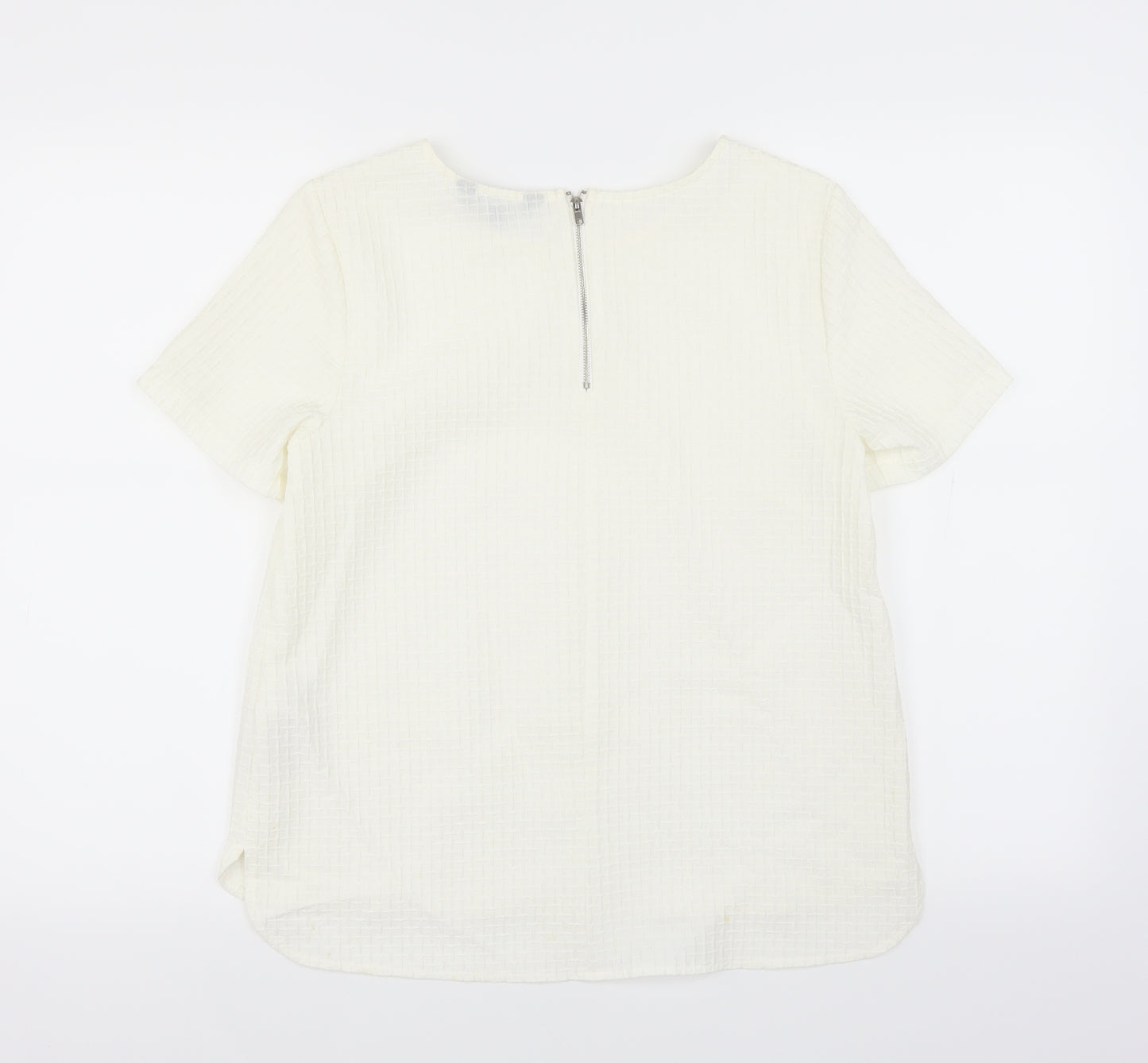 New Look Womens White   Basic Blouse Size 10