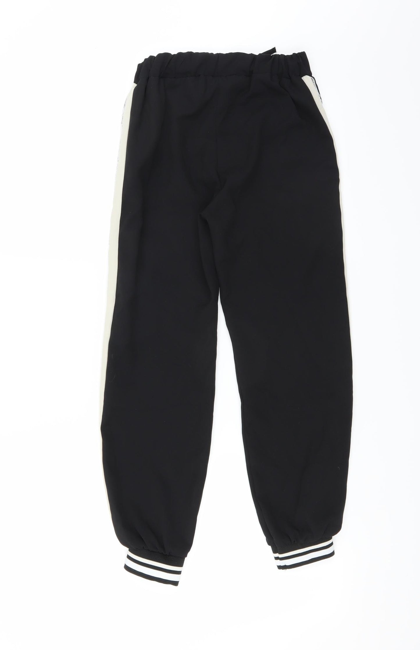 Zara Girls Black   Jogger Trousers Size 11-12 Years