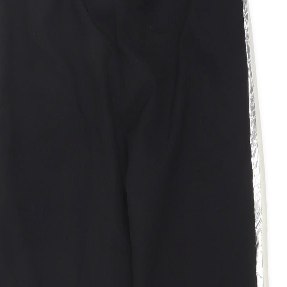 Zara Girls Black   Jogger Trousers Size 11-12 Years