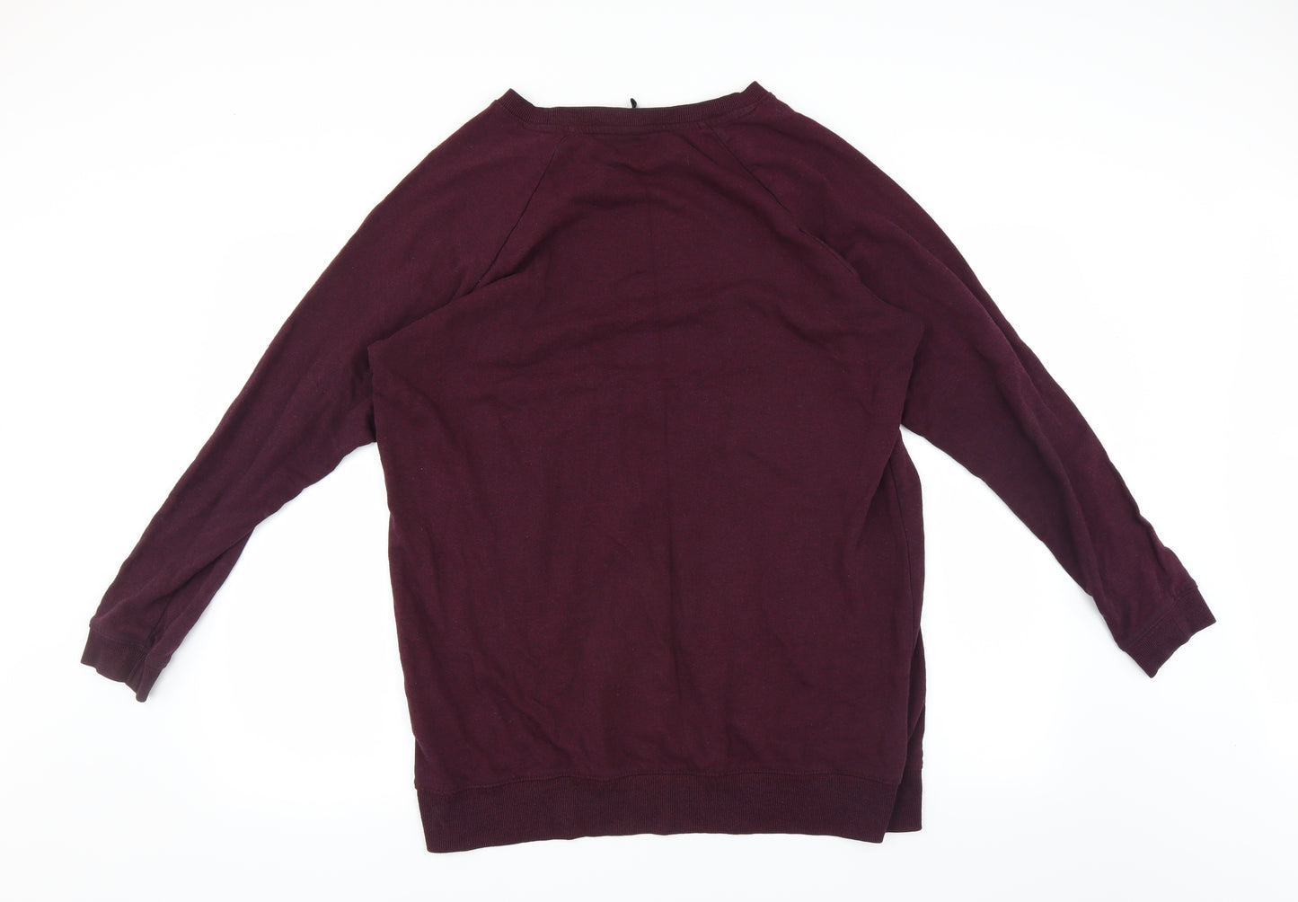 Divided by H&M Womens Purple   Pullover Sweatshirt Size M