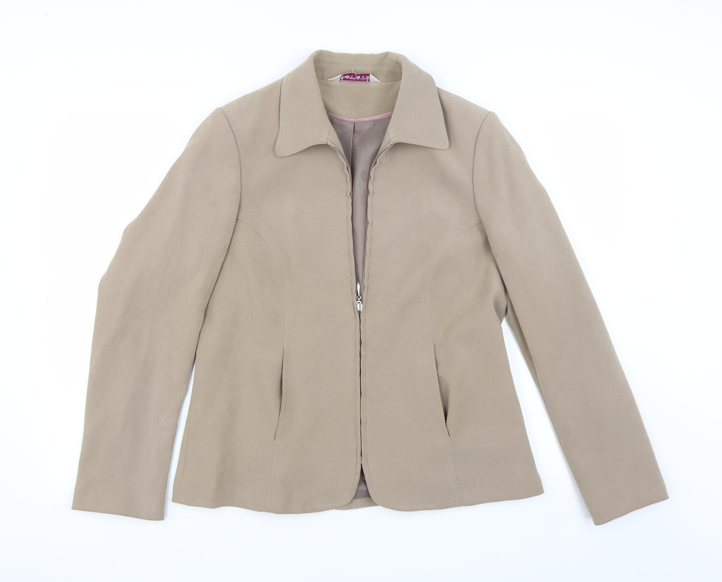 Le Bon Marché Womens Beige   Jacket  Size 12