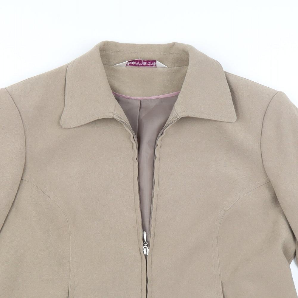 Le Bon Marché Womens Beige   Jacket  Size 12