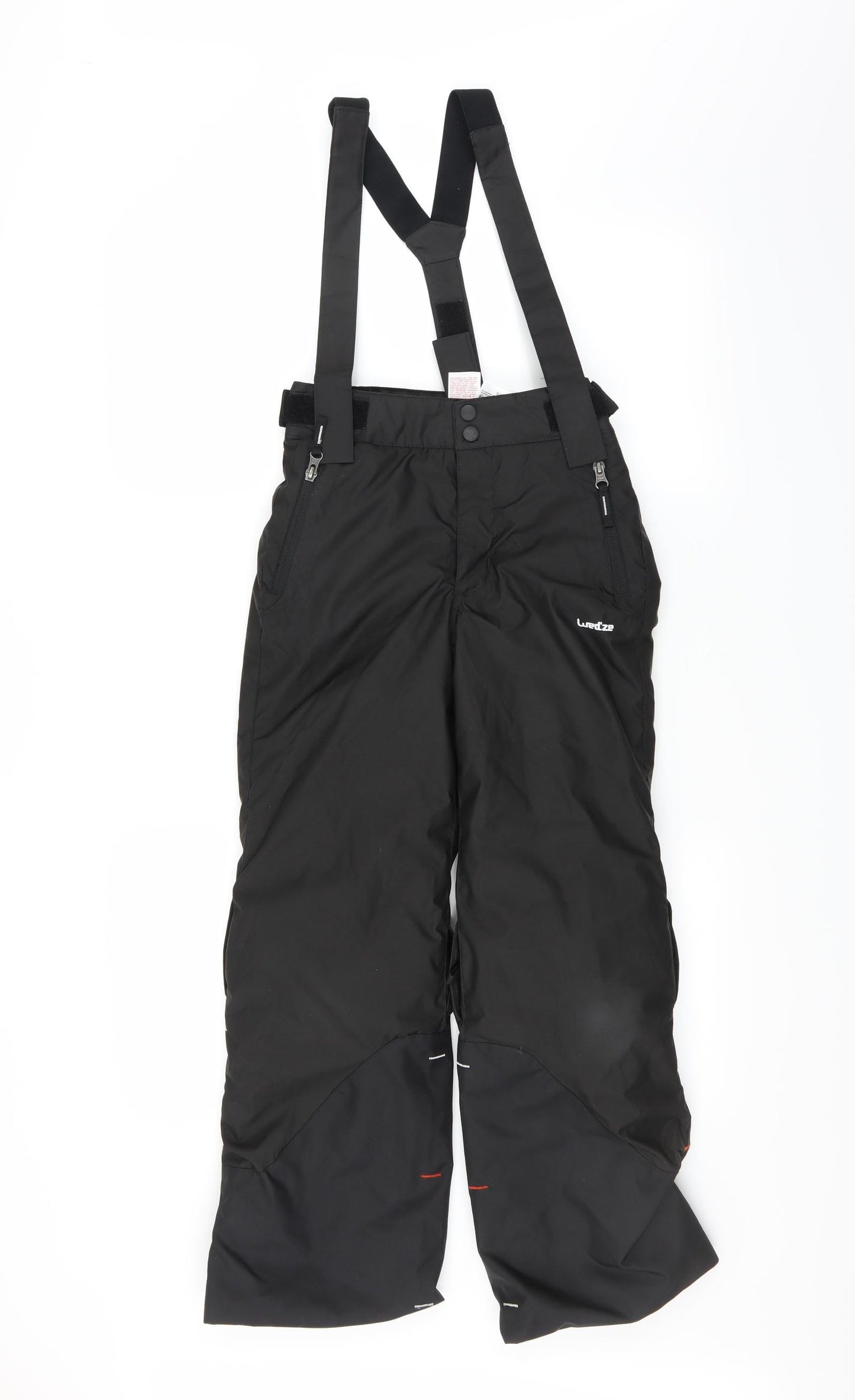 DECATHLON Boys Black   Snow Pants Trousers Size 8 Years